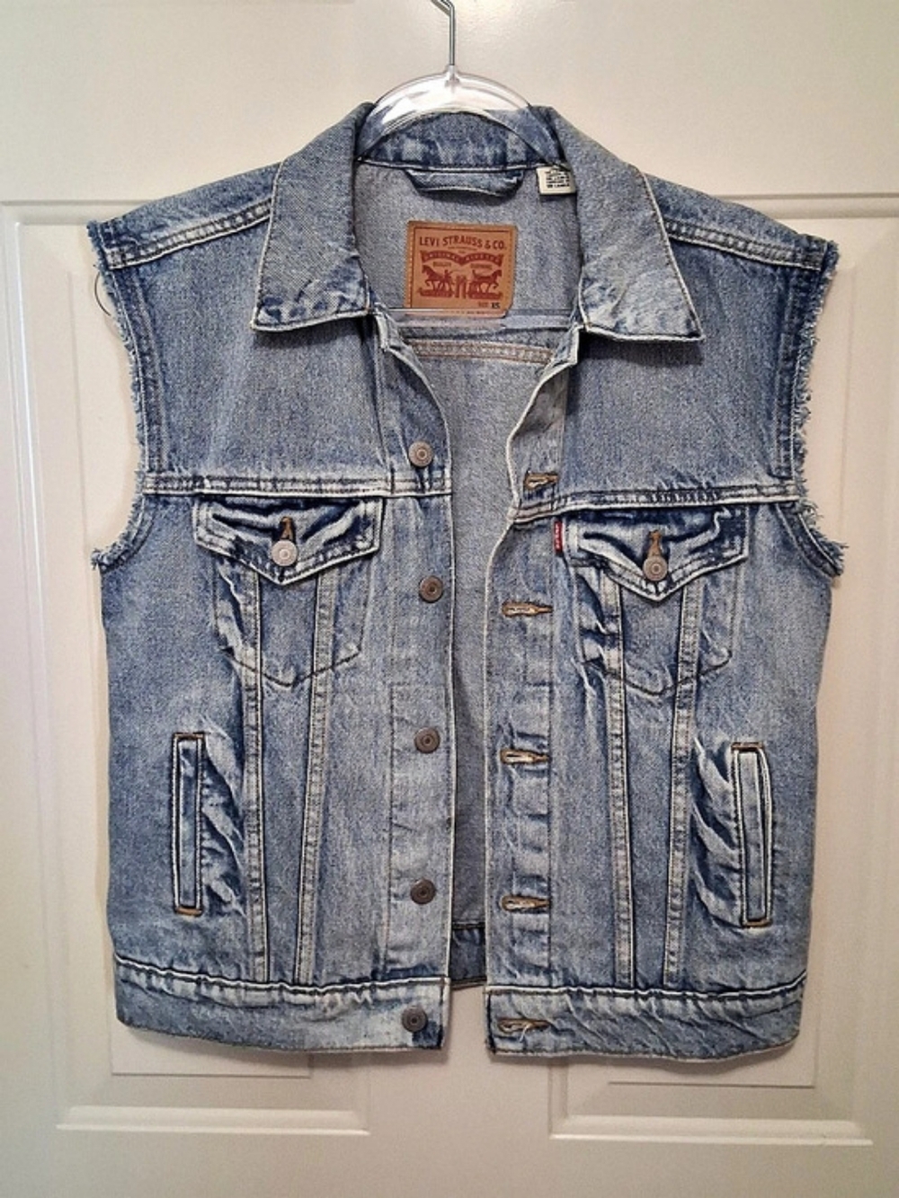 Levi Strauss & Co. Denim Vest in Blue Size XS